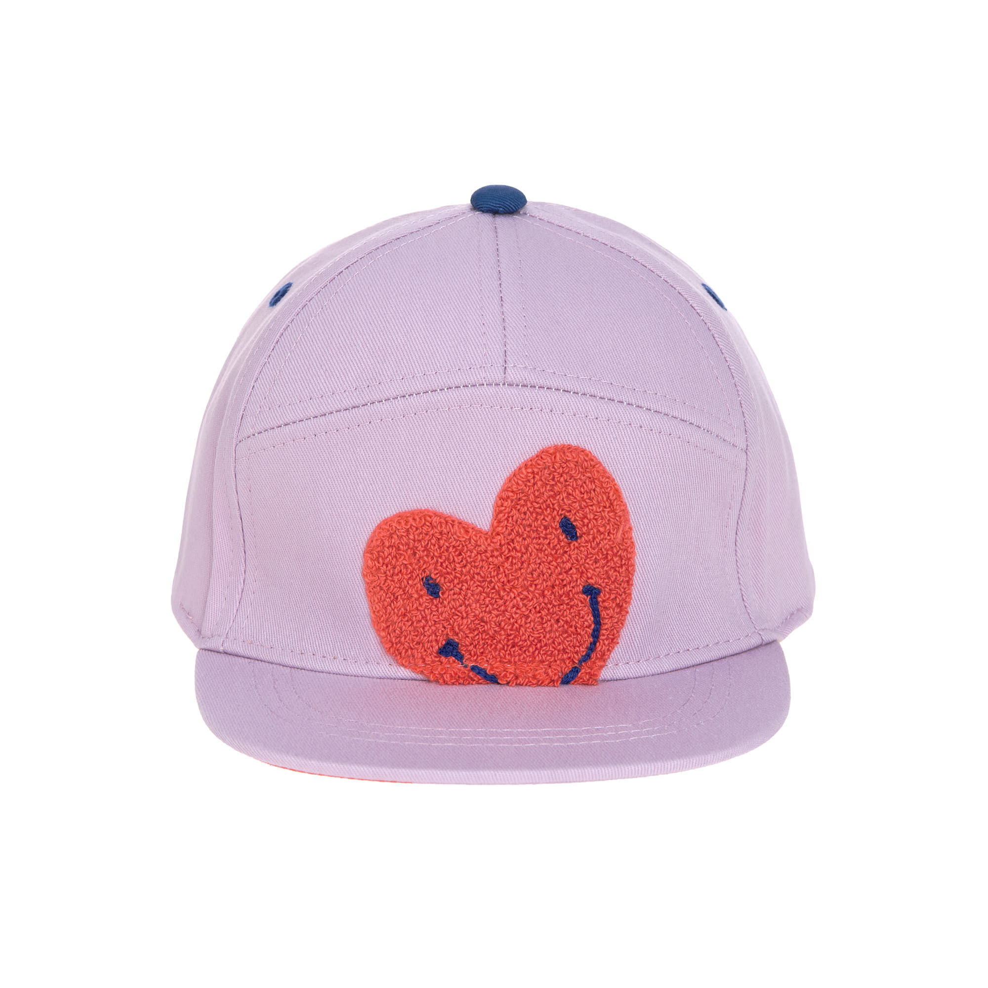Lässig Basecap Kinder 48 (1-2 Jahre) Little Gang, Herz Lila