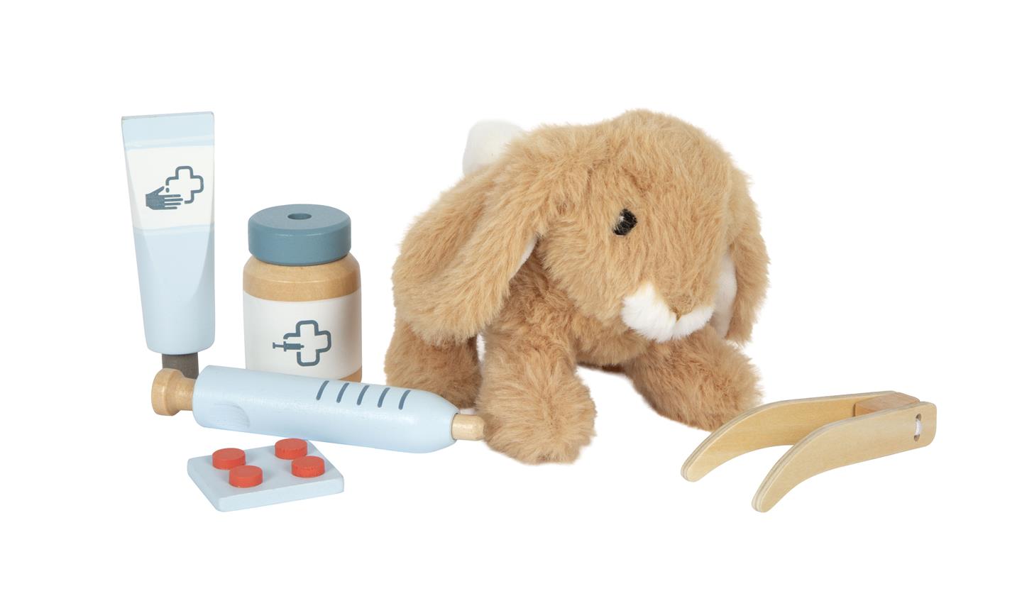 small foot Tierarzt-Tasche mit Hase braun