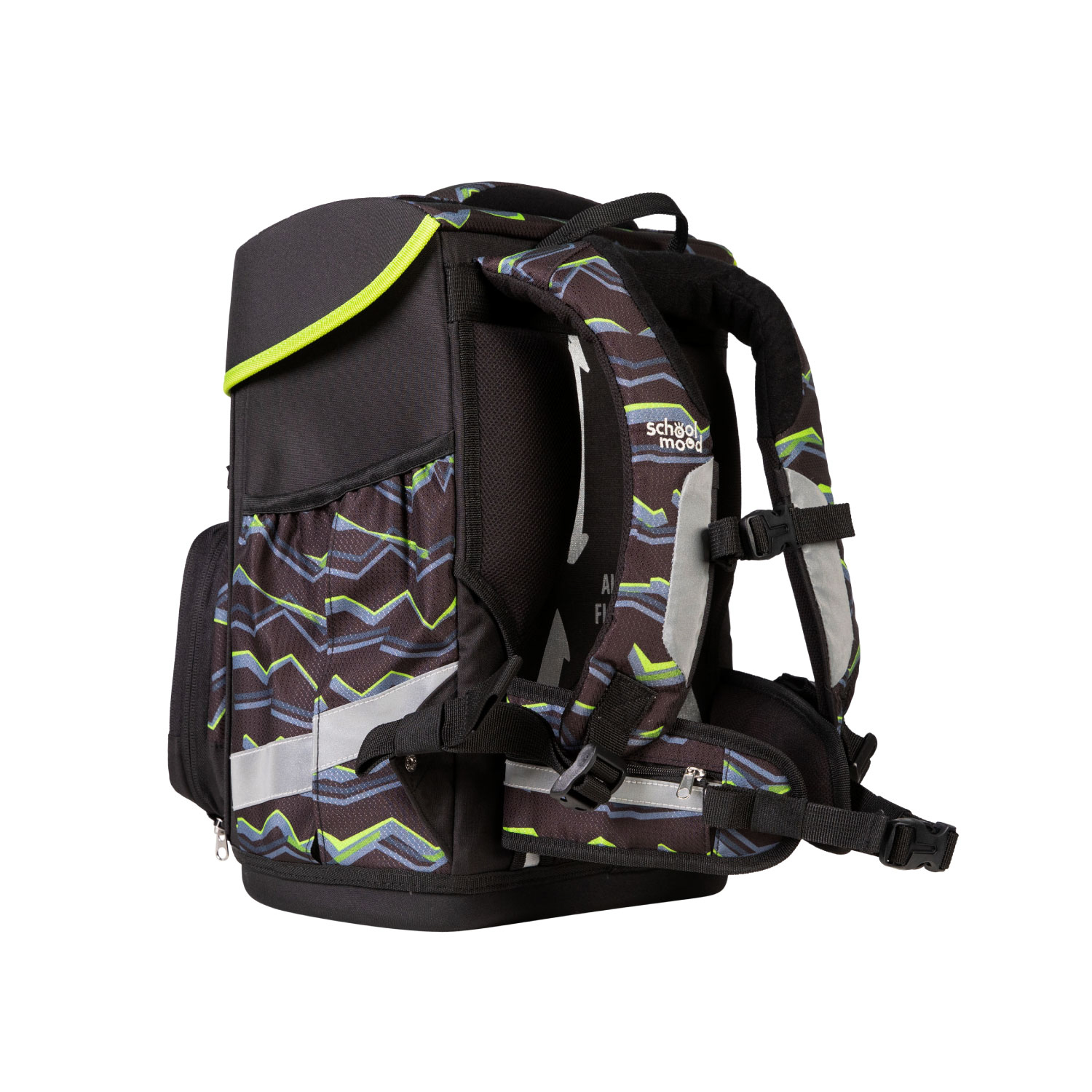 School-Mood Champion Pro Schulranzen-Set 2025/2026 7-tlg. Finn (Raubkatze)