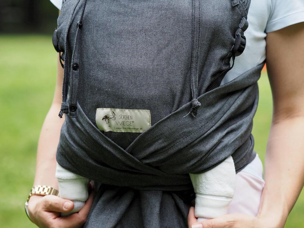 Storchenwiege WrapBabyCarrier jeans