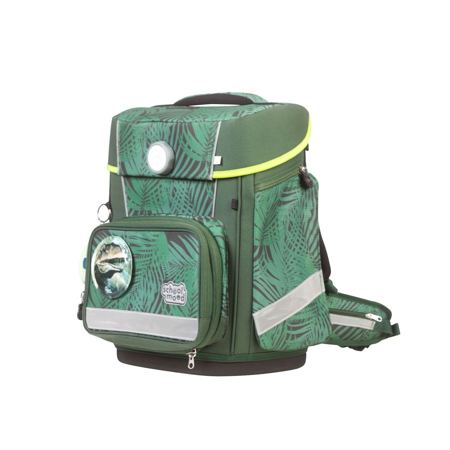 School-Mood Champion Maxx Pro 7-tlg. Schulranzenset Daniel (Dinosaurier)