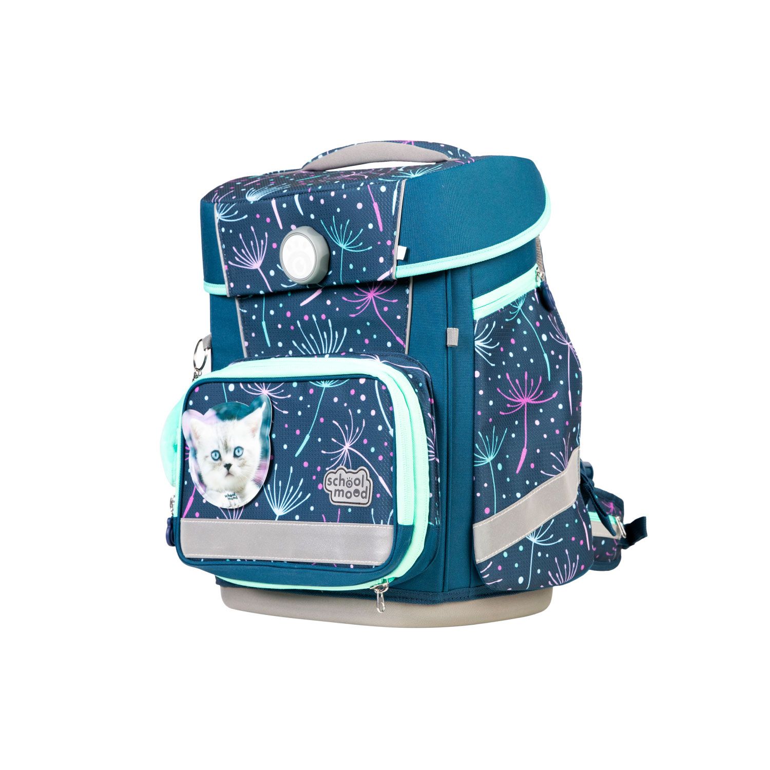 School-Mood Champion Maxx Pro 7-tlg. Schulranzenset Lina (Kätzchen)