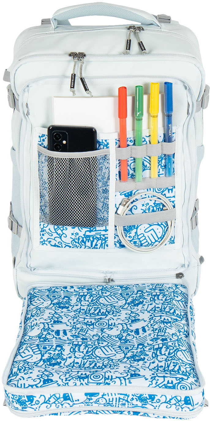 Kattbjörn Classic Schulrucksack Eat my Stil