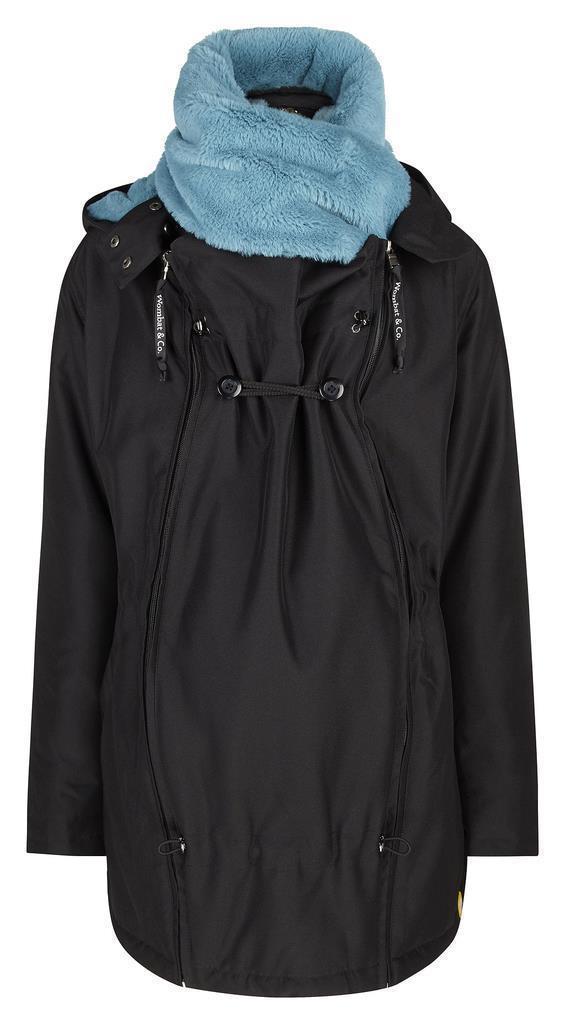 Wombat Tragejacke Wallaby 2.0 - M - schwarz / türkis Wombat Tragejacke Wallaby 2.0 - M - schwarz / türkis