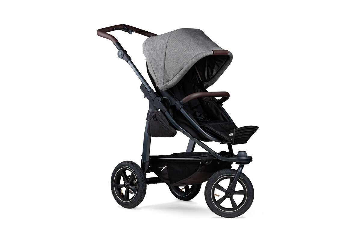 tfk mono3 - Kombi Kinderwagen mit Luftrad-Set premium grau tfk mono3 - Kombi Kinderwagen mit Luftrad-Set premium grau