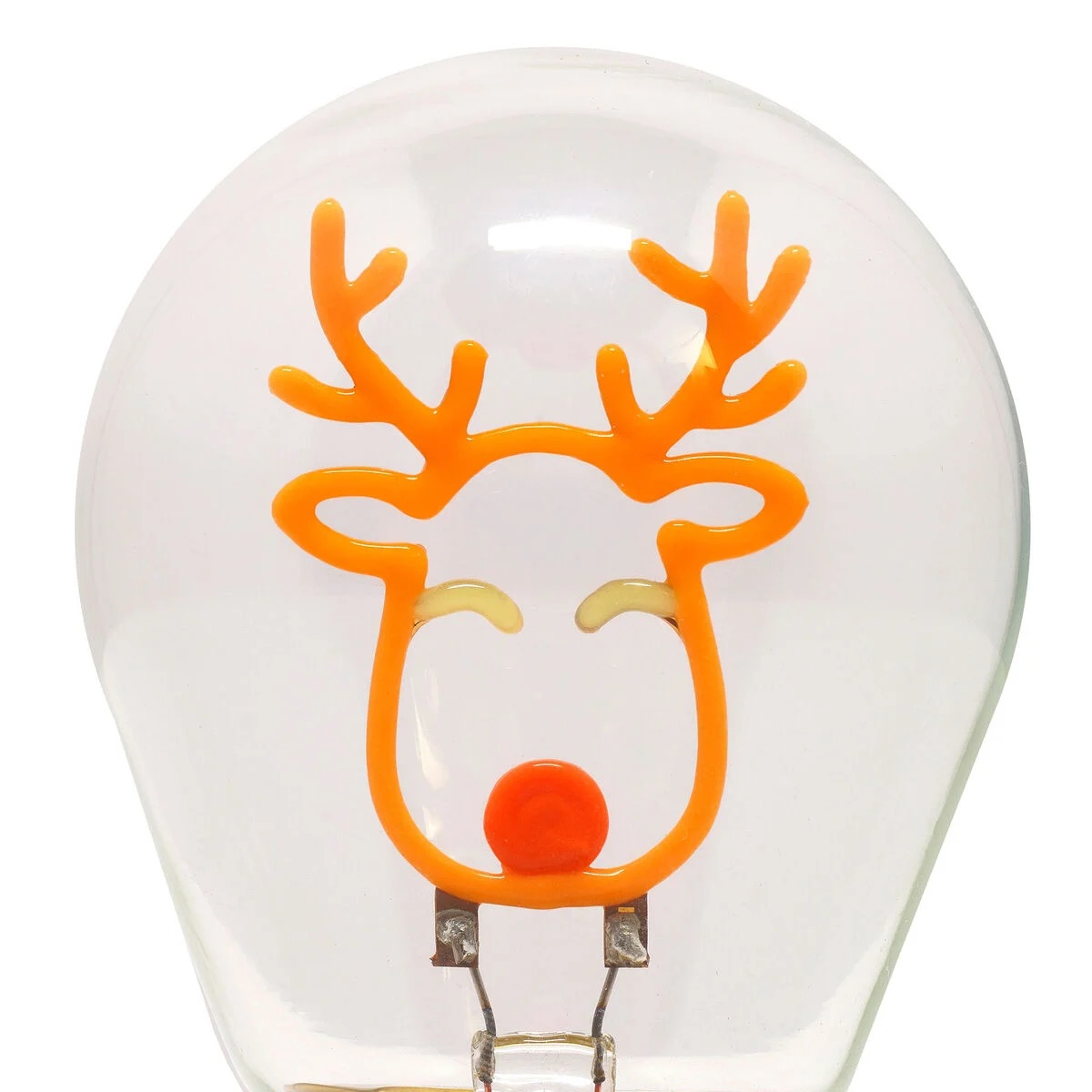 Legami Weihnachten 2025 Artikel Deko-Tischlampe in Glühbirnenform - Reindeer - Bulb Fiction