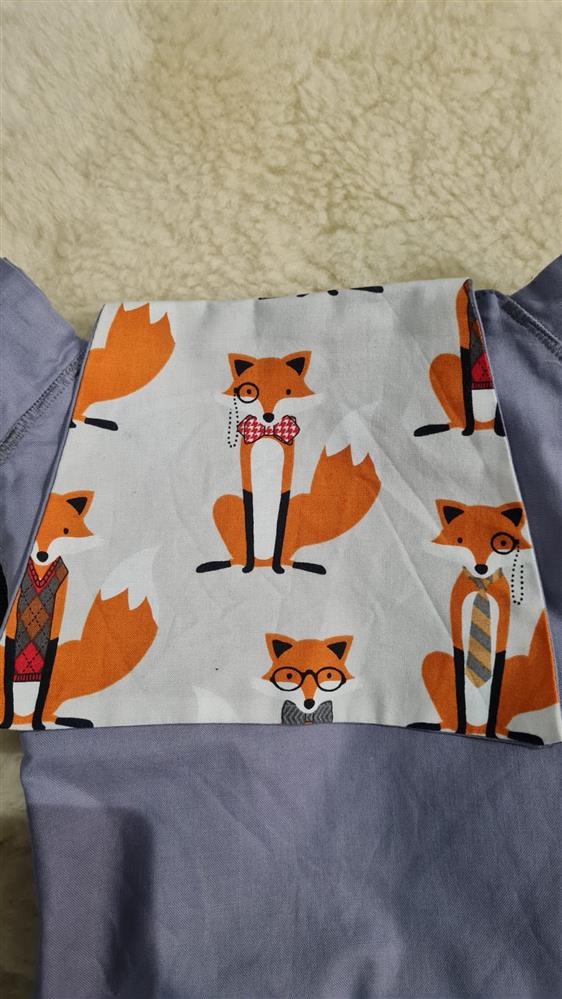 Buzzidil Puppentragehilfe Fox Baumwolle