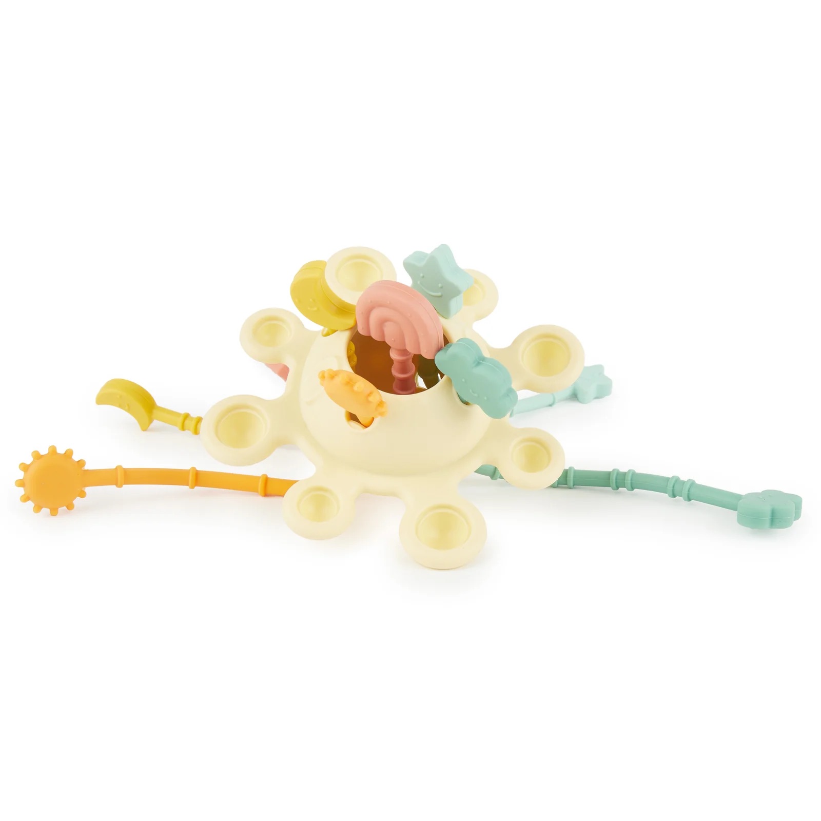 bieco Spielwaren Silikon Montessori Aktivitätsspielzeug banana