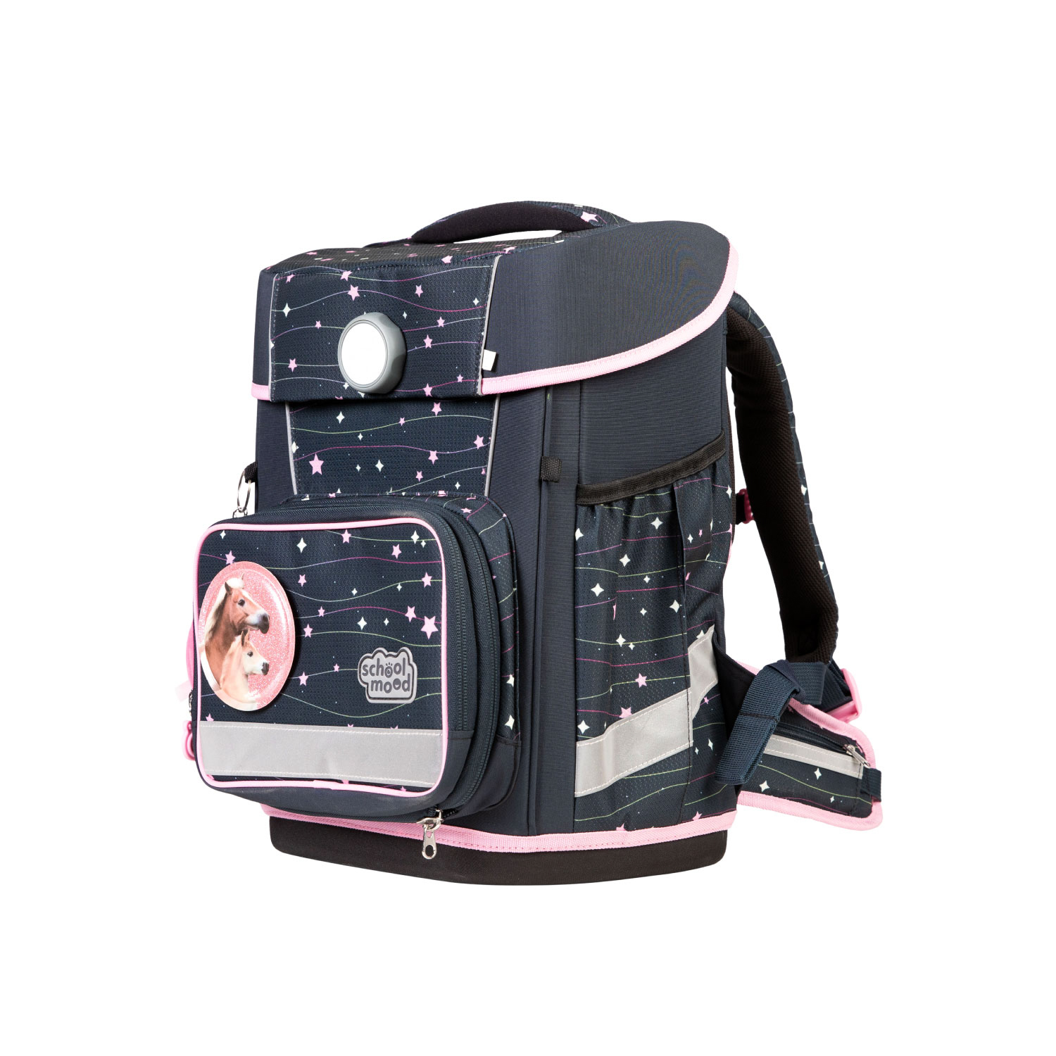 School-Mood Champion Pro Schulranzen-Set 2025/2026 7-tlg. Ella (Pony)