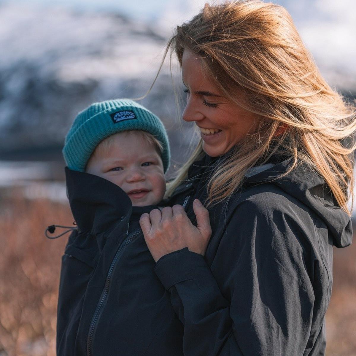 mamalila Outdoor-Tragejacke Explorer schwarz L