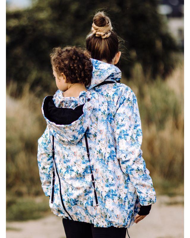 Greyse Softshell Jacke 4IN1 BLUE MEADOW - 38 - weiß - hellblau Greyse Softshell Jacke 4IN1 BLUE MEADOW - 38 - weiß - hellblau