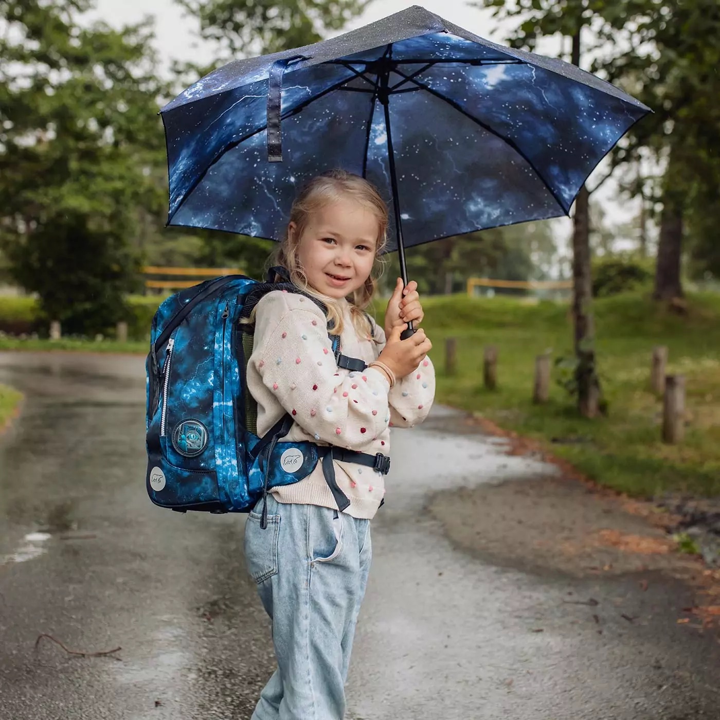 Beckmann Schulrucksack-Set Active Air FLX 6-teilig Tech Rex