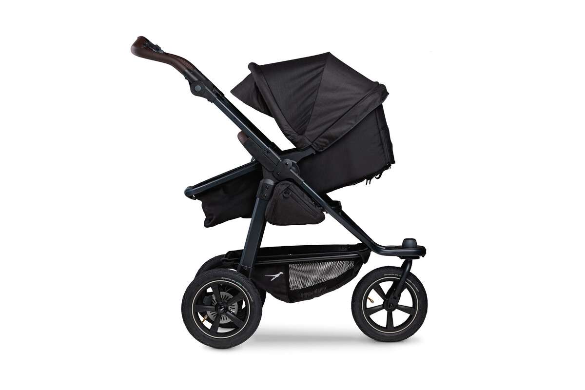 tfk mono3 - Kombi Kinderwagen mit Luftrad-Set schwarz tfk mono3 - Kombi Kinderwagen mit Luftrad-Set schwarz