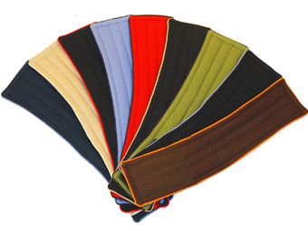 Hoppediz Zubehör Bondolino Hüftgurtverlängerungen - London grau Hoppediz Zubehör Bondolino Hüftgurtverlängerungen - London grau