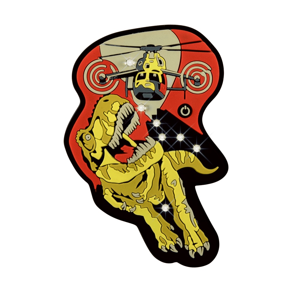 Der Die Das Wechselbuttons für Schulranzen LED Rex