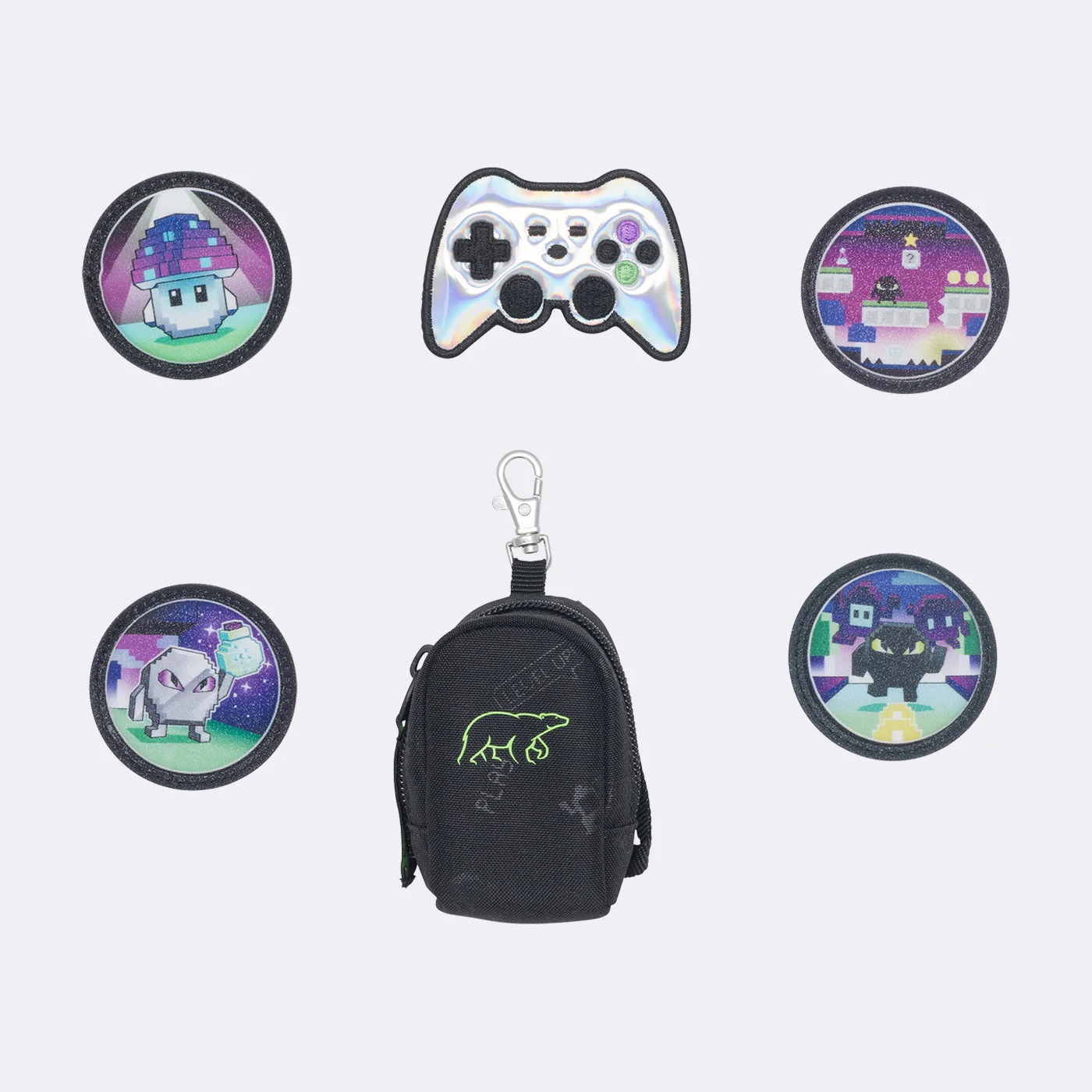 Beckmann Schulrucksack-Set Active Air FLX 6-teilig Pixel