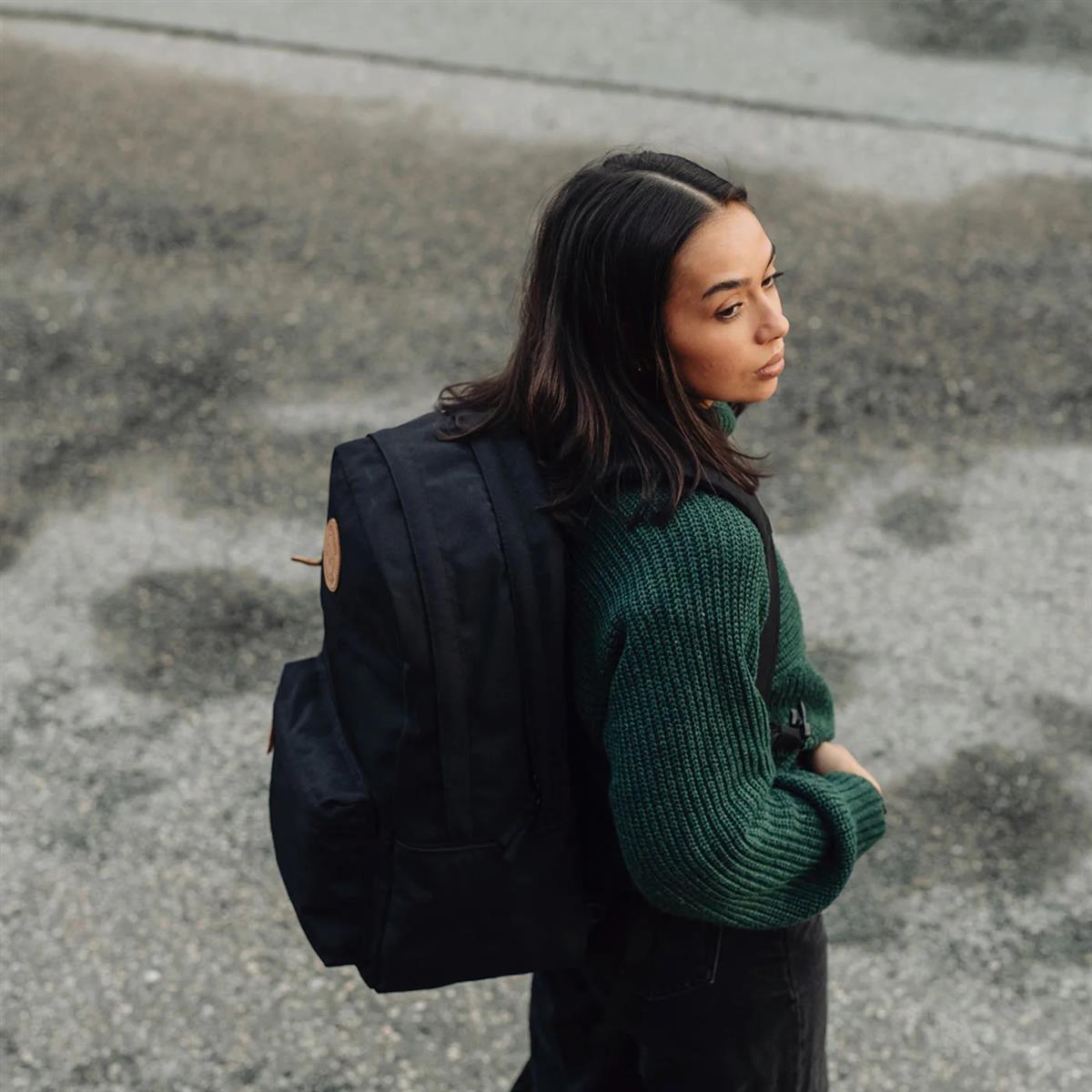 Beckmann Schulrucksack City Max Black