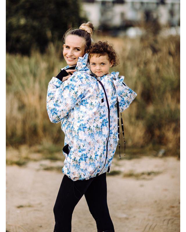 Greyse Softshell Jacke 4IN1 BLUE MEADOW - 38 - weiß - hellblau Greyse Softshell Jacke 4IN1 BLUE MEADOW - 38 - weiß - hellblau