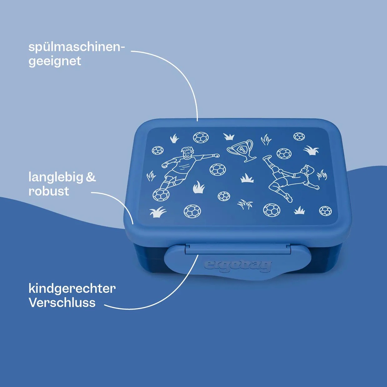 ergobag Brotdose Pferde