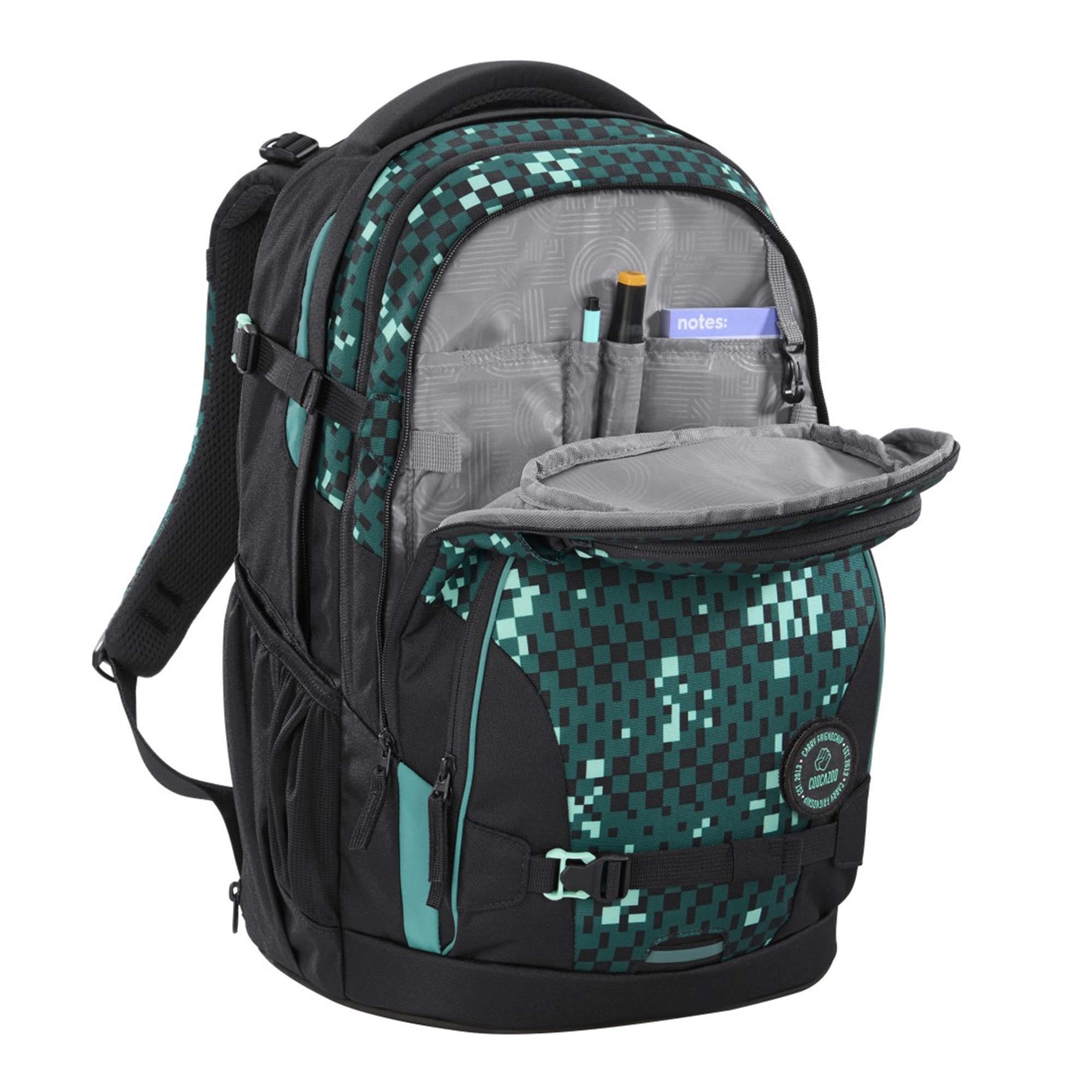 Coocazoo Porter Schulrucksack Coocazoo Porter Schulrucksack Pixel Blox
