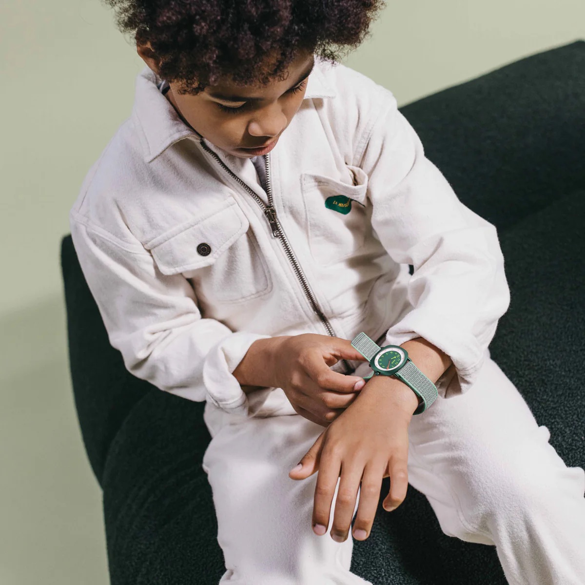 KWIO Tikk Armbanduhr für Kinder Grove Waldgrün