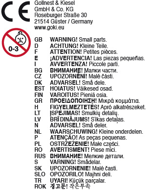 Goki Fliegenaugen / Kaleidoskop grün