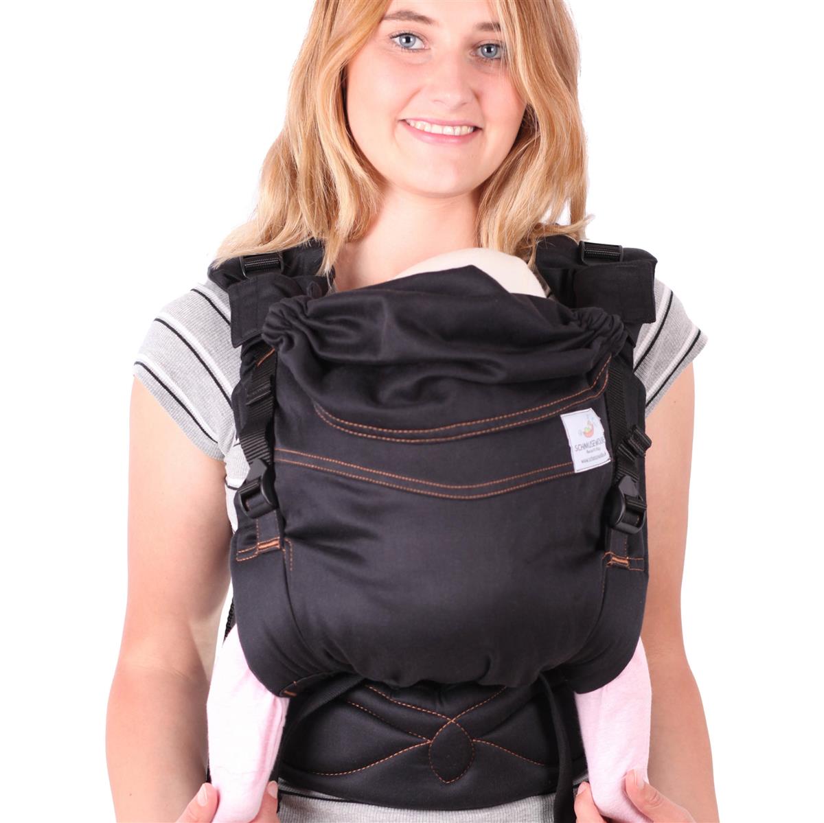 Schmusewolke FirstEdition Fullbuckle Urban Black (56 - 80 cm/ 15 Kilo)