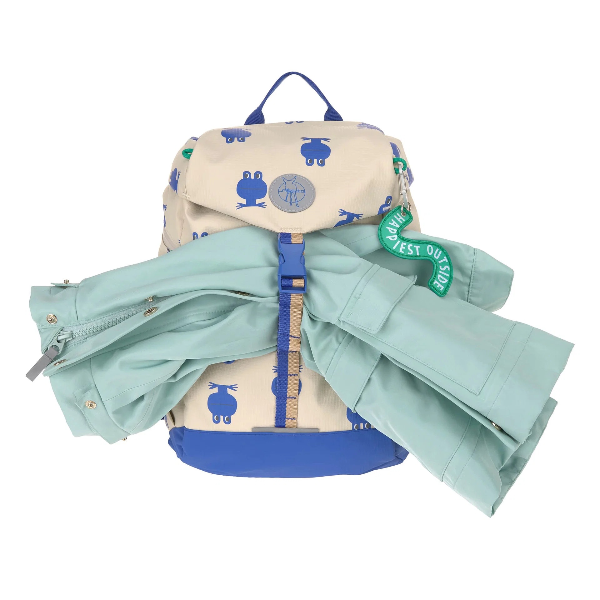 Lässig Wanderrucksack Kinder 9 L - Happy Trails Frog Lässig Wanderrucksack Kinder 9 L - Happy Trails Frog