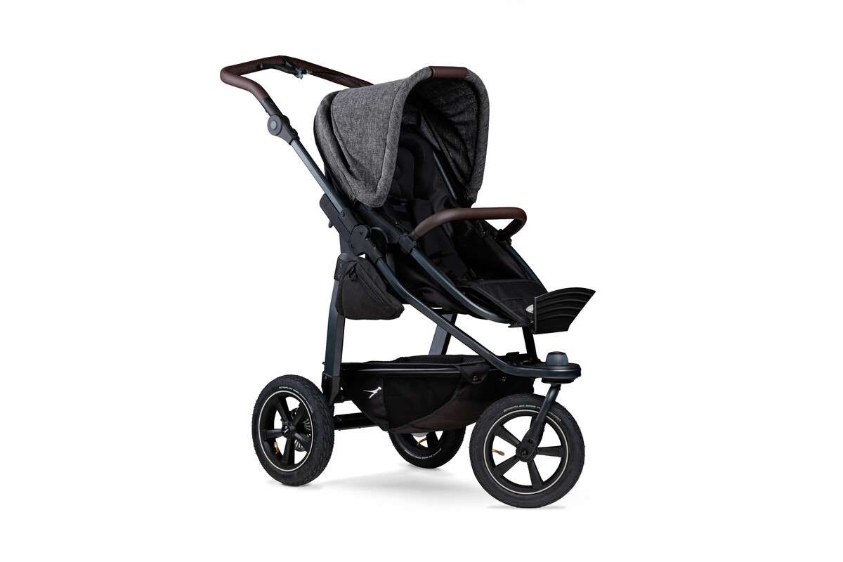 tfk mono2 - Kombi Kinderwagen mit Luftkammerrad-Set premium anthrazit tfk mono2 - Kombi Kinderwagen mit Luftkammerrad-Set premium anthrazit