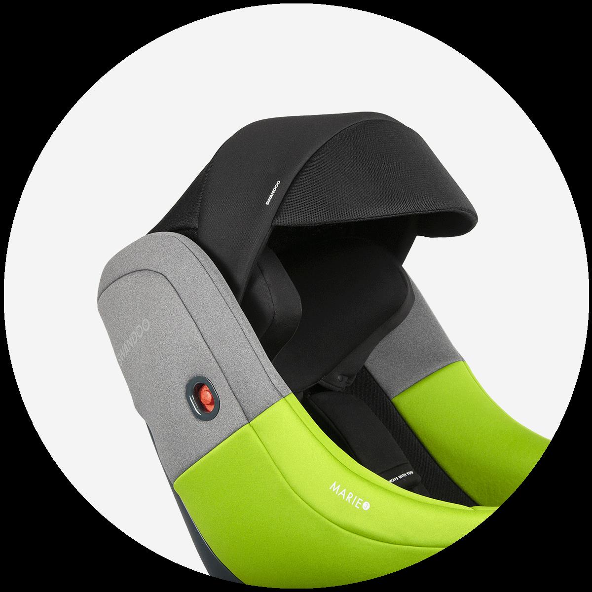 SWANDOO Sun Canopy Black Schwarz