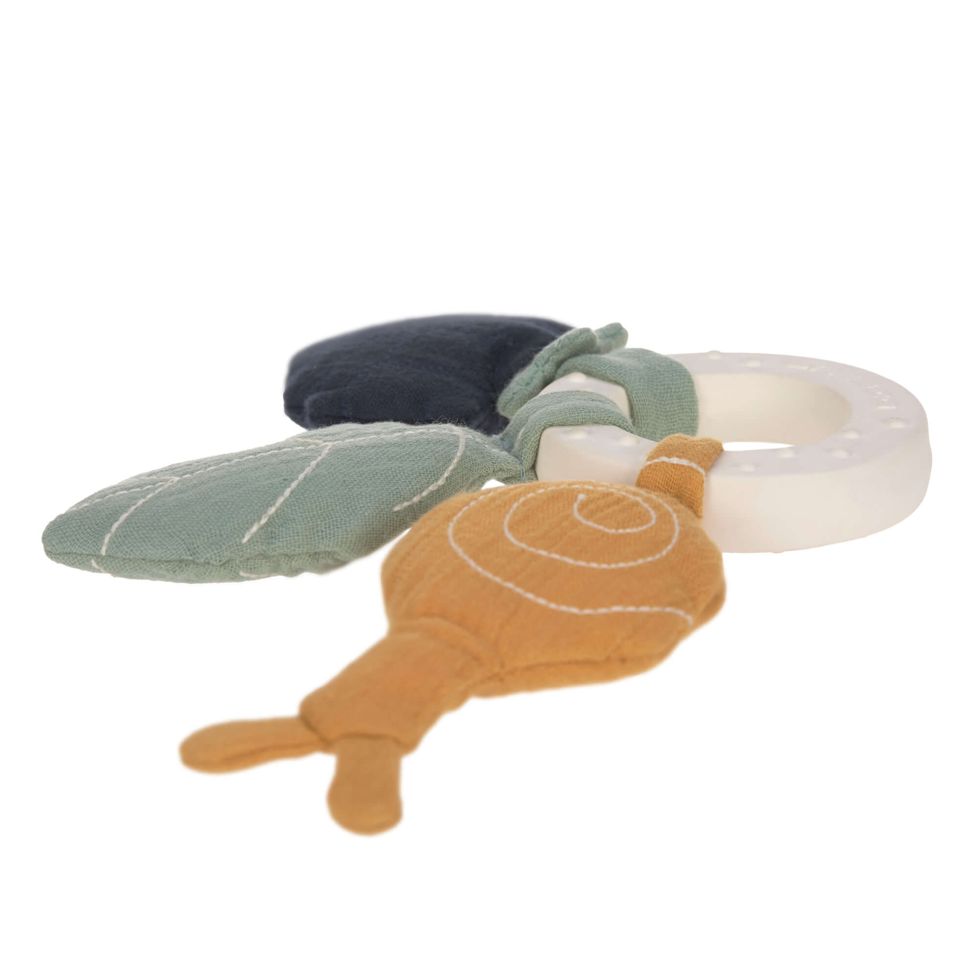 Lässig Teether "Ring" Natural Rubber Snail Lässig Teether "Ring" Natural Rubber Snail