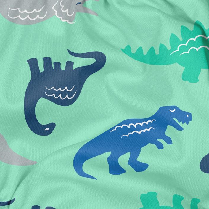 green sprouts Sonnenhut 2-4 Jahre UV50+ Seafoam Simple Dino