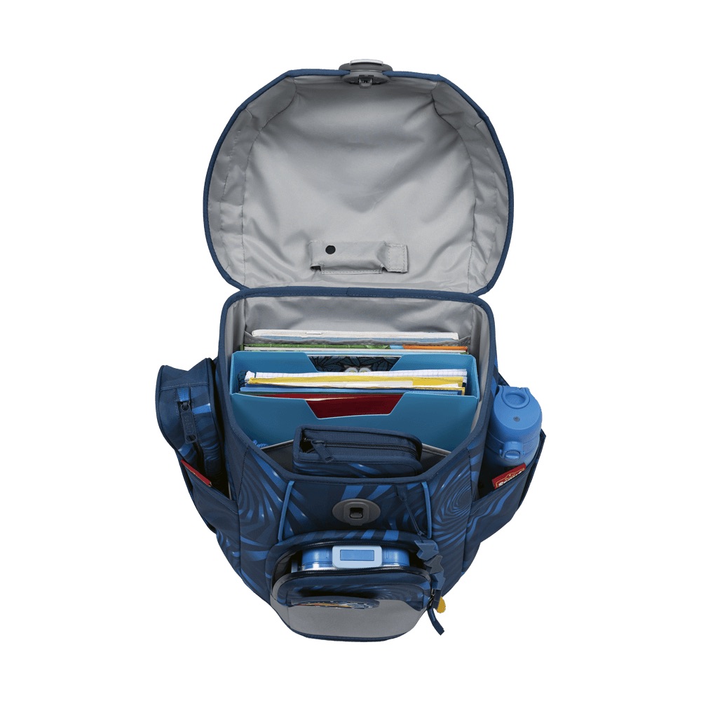 Scout Micro Schulranzen-Set 4-tlg. LED Rocket Rider