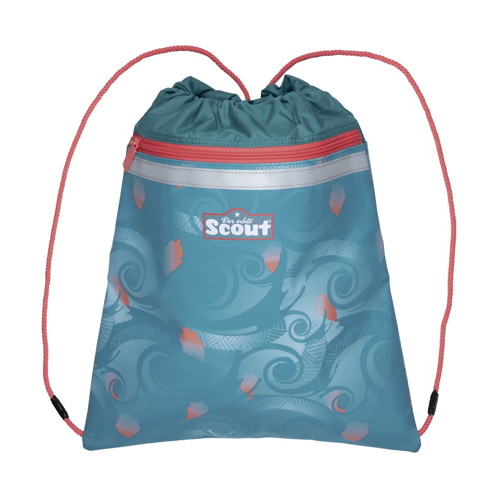 Scout Micro Schulranzen-Set 4-tlg. Safety Light Aloha