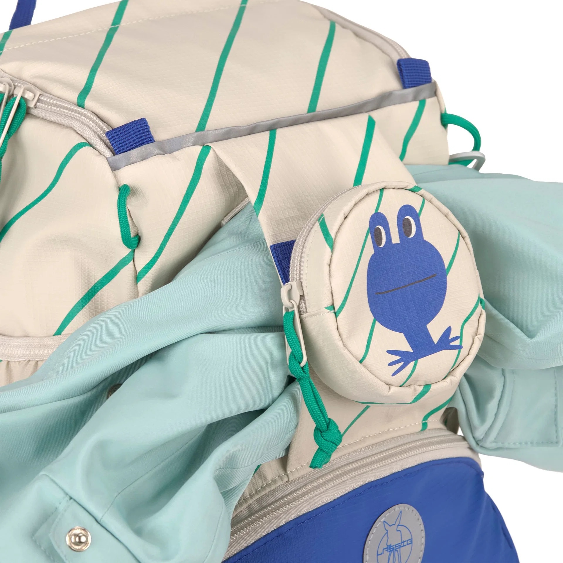 Lässig Wanderrucksack Kinder 10 L - Happy Trails Frog