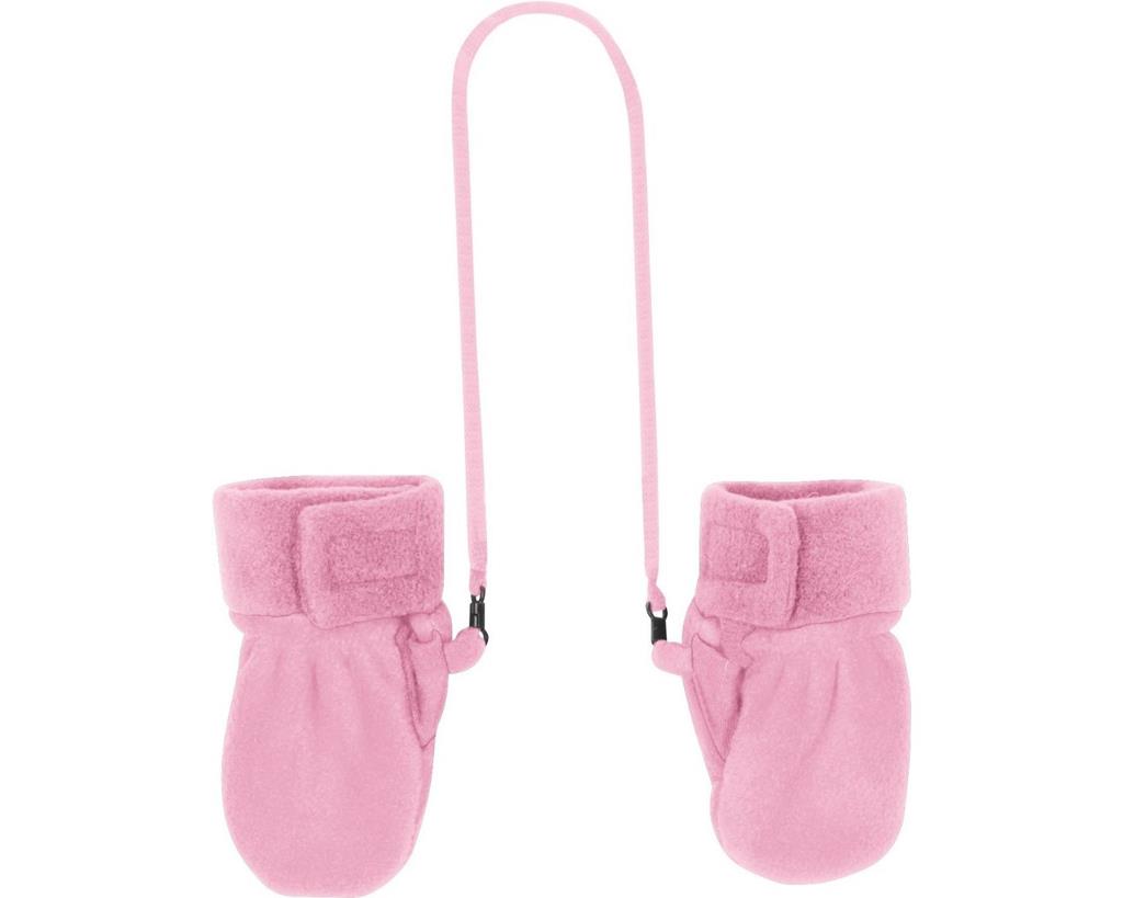 Playshoes Fleece-Baby-Fäustlinge rosa
