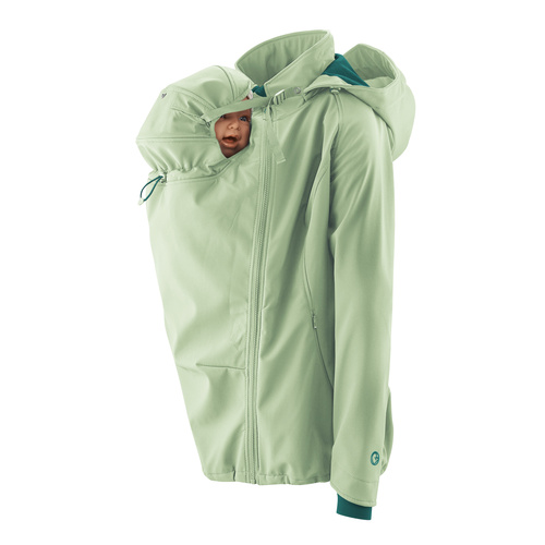 mamalila Softshell-Tragejacke Allrounder grün S
