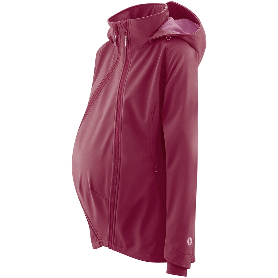 mamalila Softshell-Tragejacke Allrounder - Beere L