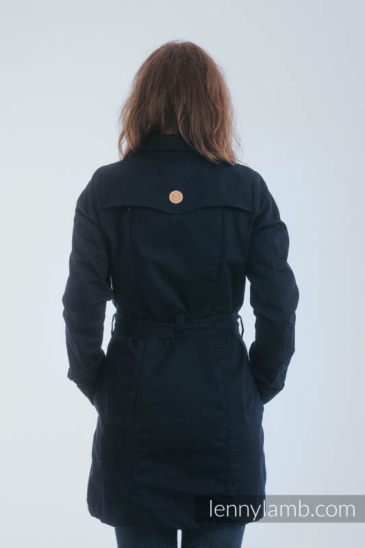 Lenny Lamb Tragejacke Trenchcoat - M (38) - schwarz