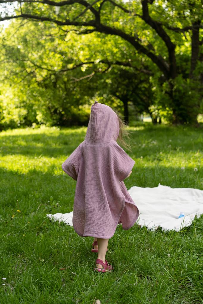 Patulove Sommerponcho rosa Patulove Sommerponcho rosa