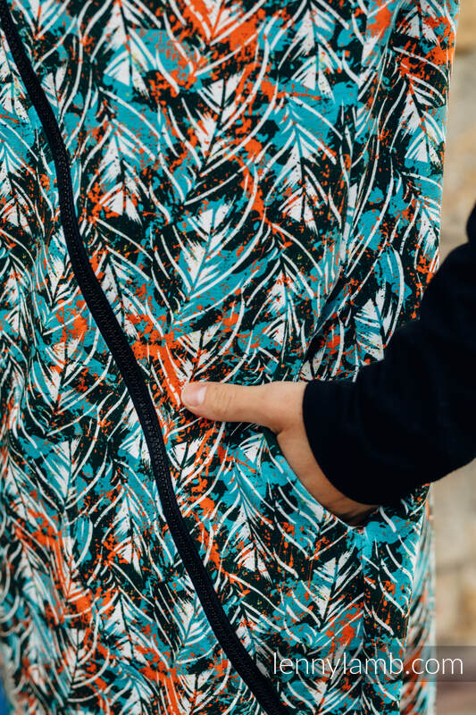 LennyLamb Asymmetrischer Tragepullover Gr. S Tropical Garden LennyLamb Asymmetrischer Tragepullover Gr. S Tropical Garden