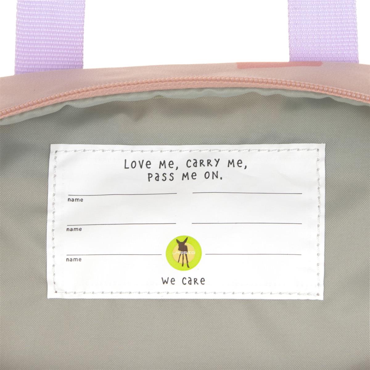 Lässig Kinderrucksack Square aus der Pattern Party Rosa Lässig Kinderrucksack Square aus der Pattern Party Rosa