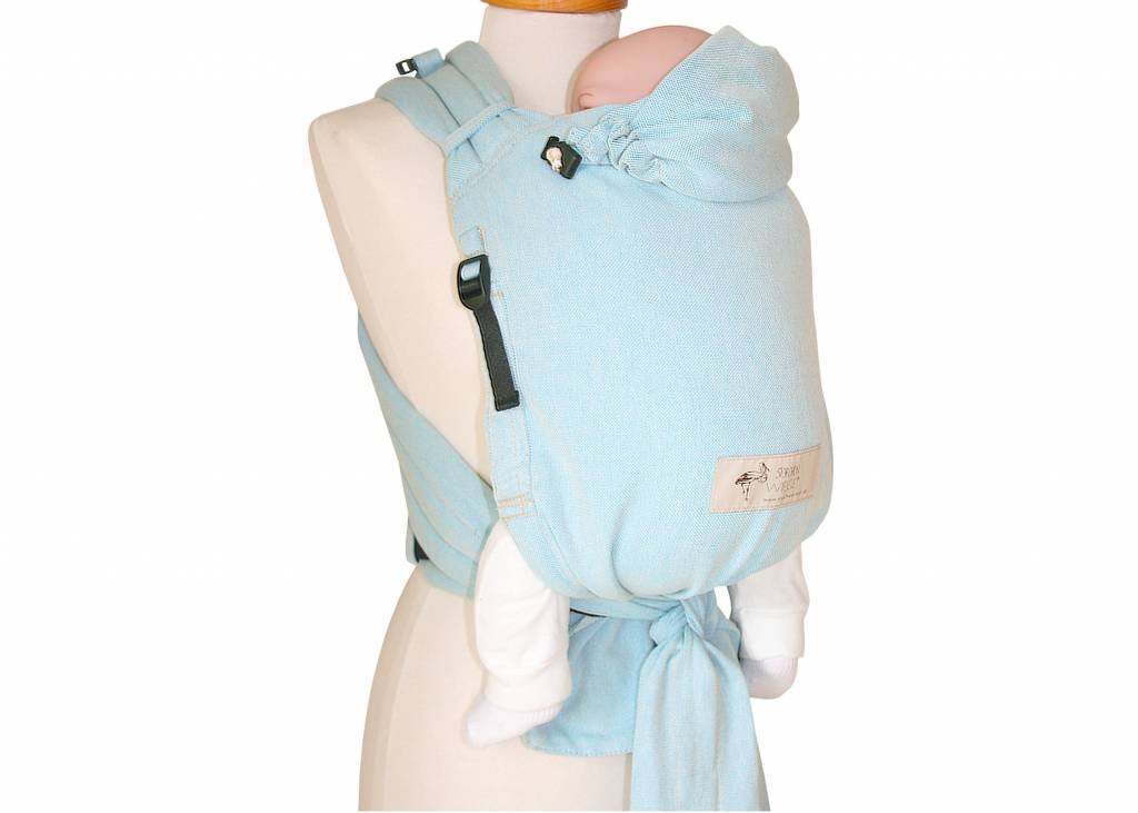 Storchenwiege BabyCarrier aqua
