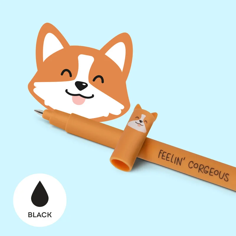 Legami Löschbarer Gelstift - Erasable Pen Corgi Legami Löschbarer Gelstift - Erasable Pen Corgi