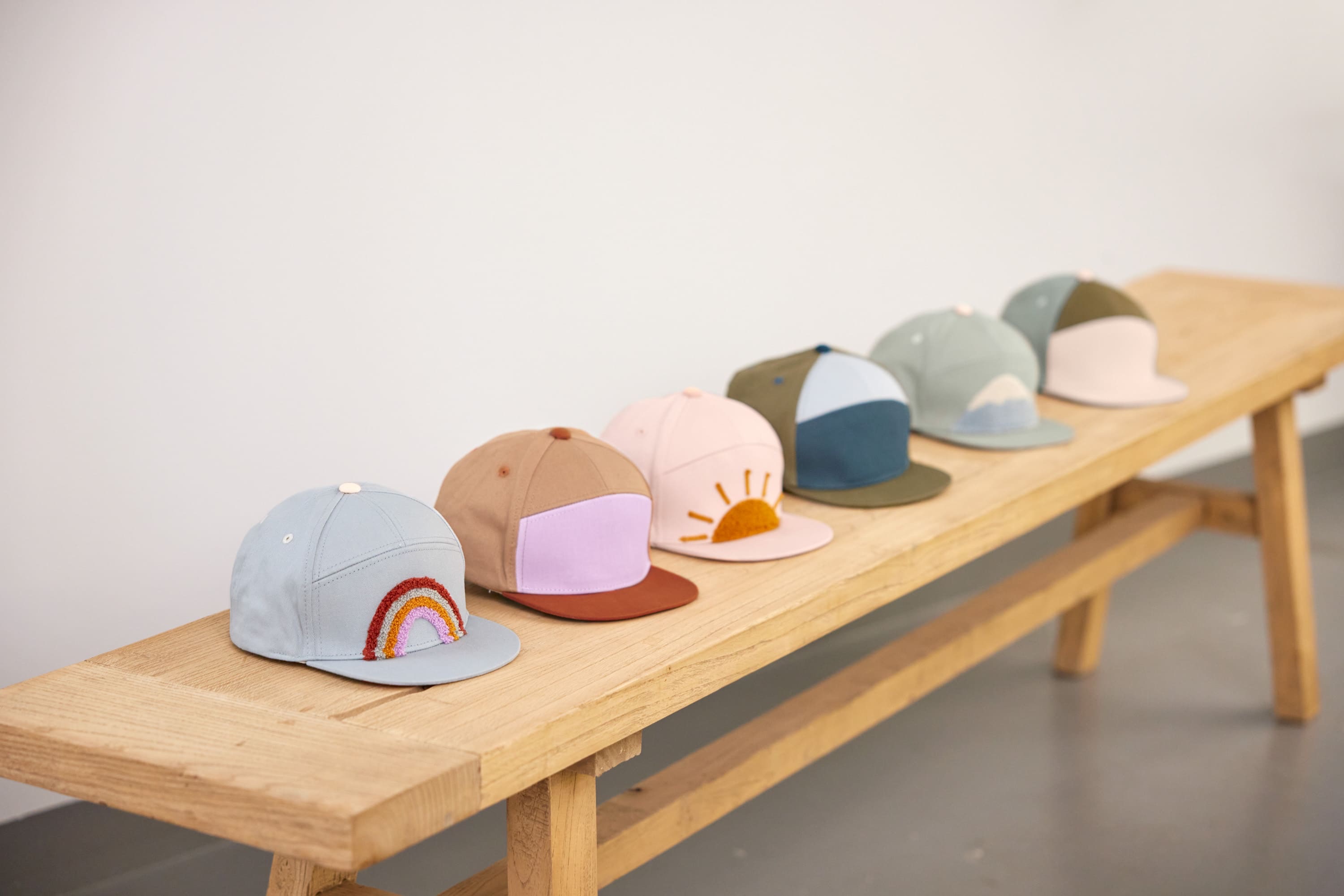 Lässig Basecap Kinder 48 (1-2 Jahre) Little Gang, Rainbow Hellblau