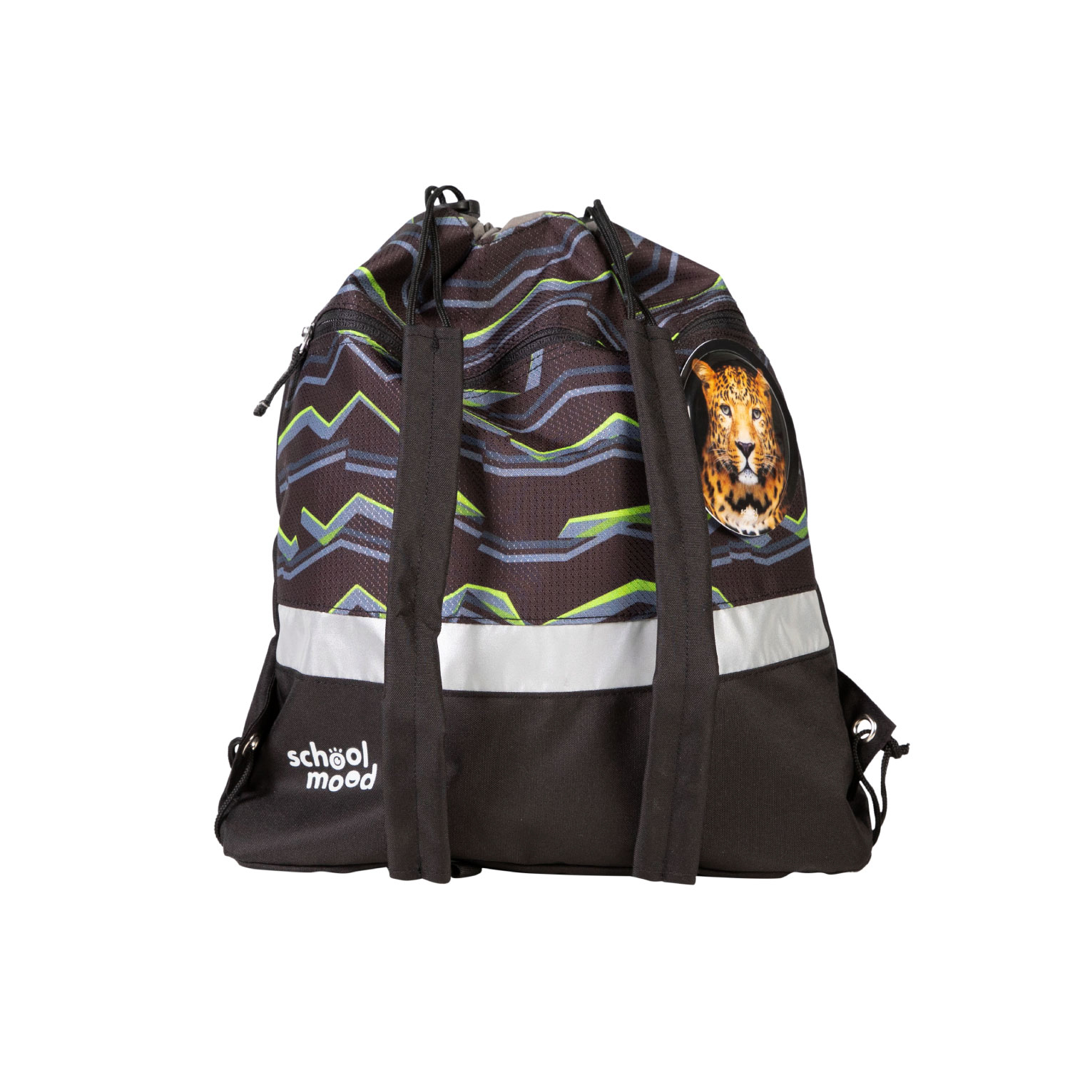 School-Mood Champion Pro Schulranzen-Set 2025/2026 7-tlg. Finn (Raubkatze)