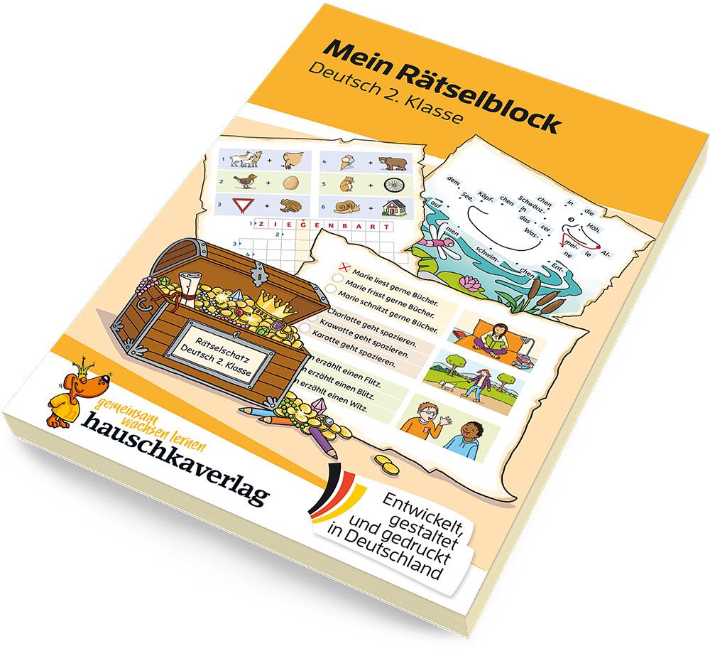 Hauschkaverlag Mein Rätselblock Deutsch Klasse 2 Hauschkaverlag Mein Rätselblock Deutsch Klasse 2