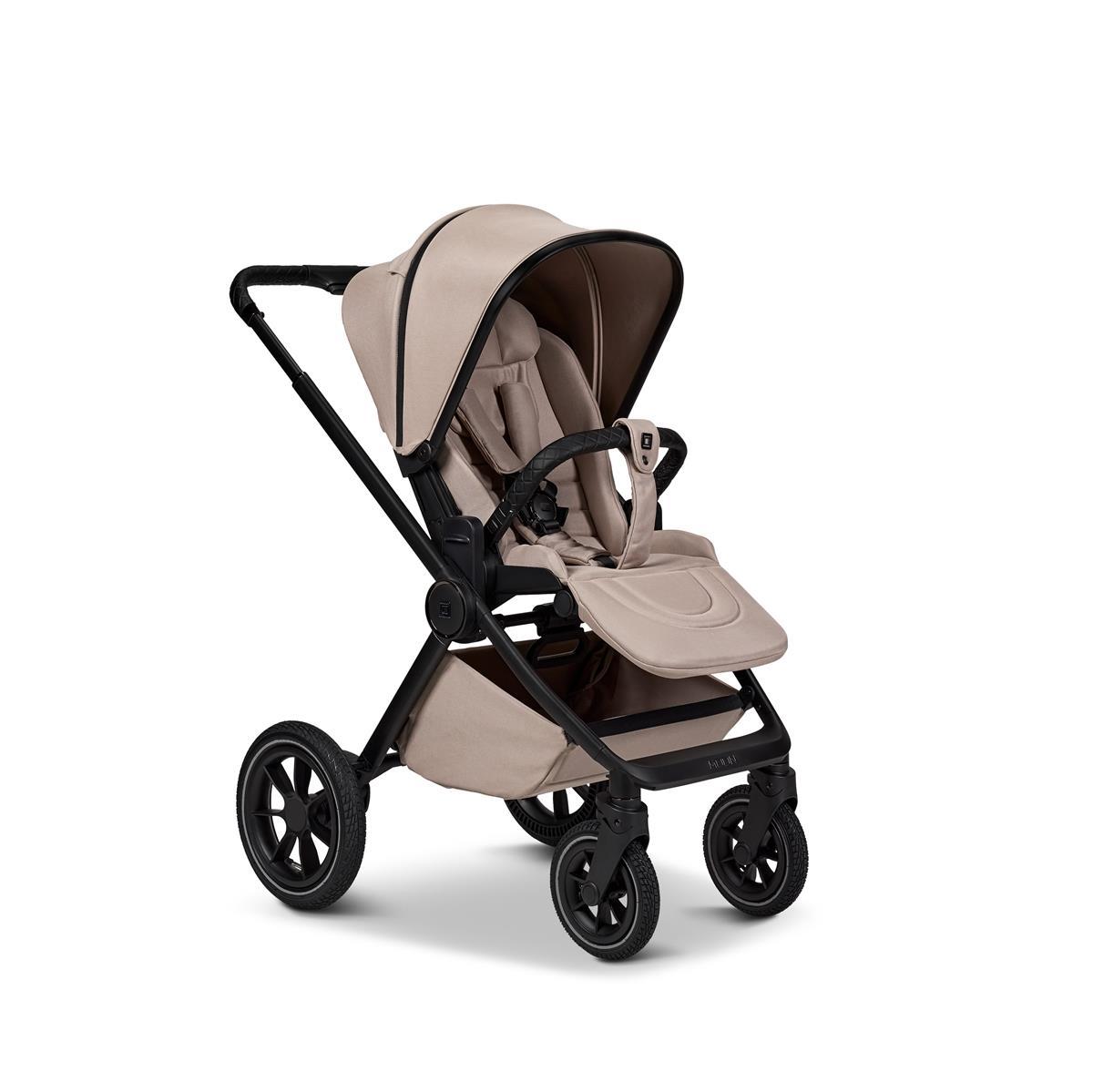 Moon GIO+ Kinderwagen-Set sand / matt Moon PIÙ Kinderwagen SET sand / chrome