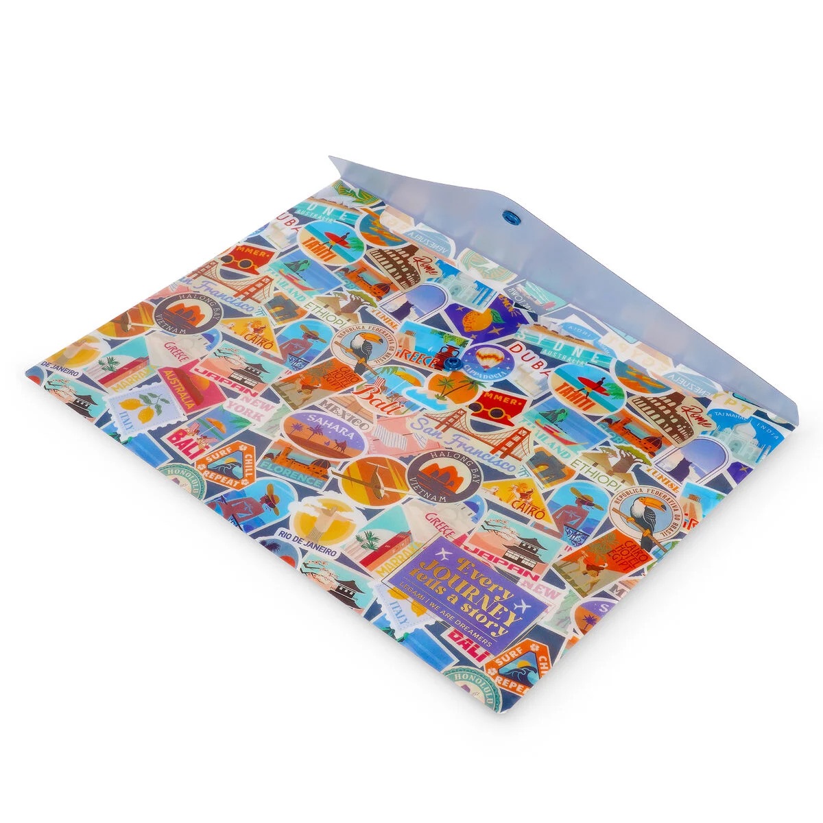 Legami Dokumentenmappe - Fold & Order Travel Stickers Legami Dokumentenmappe - Fold & Order Travel Stickers